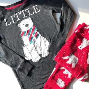 ❄️ Little Bear 2 piece winter pajamas